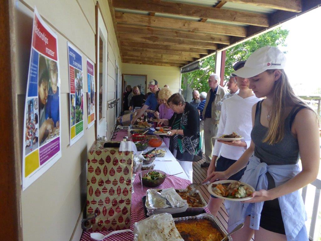Fine Food at the Longest Lutheran Lunch